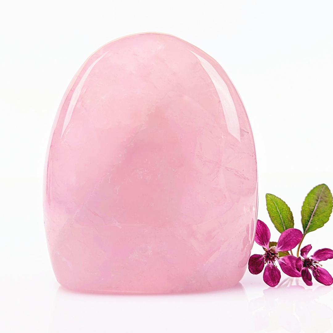 Forme libre Quartz rose / Free form pink Quartz store