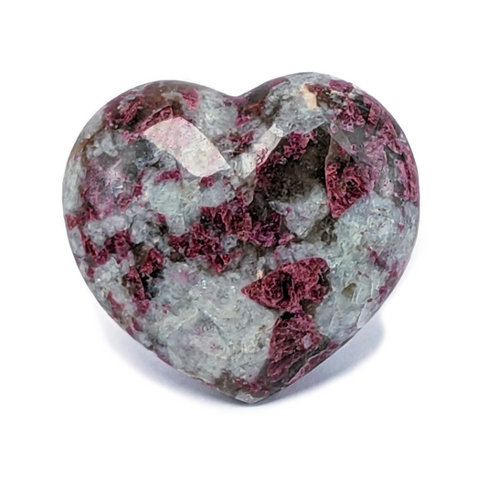 Pink Heart Tourmaline, handmade natural stone