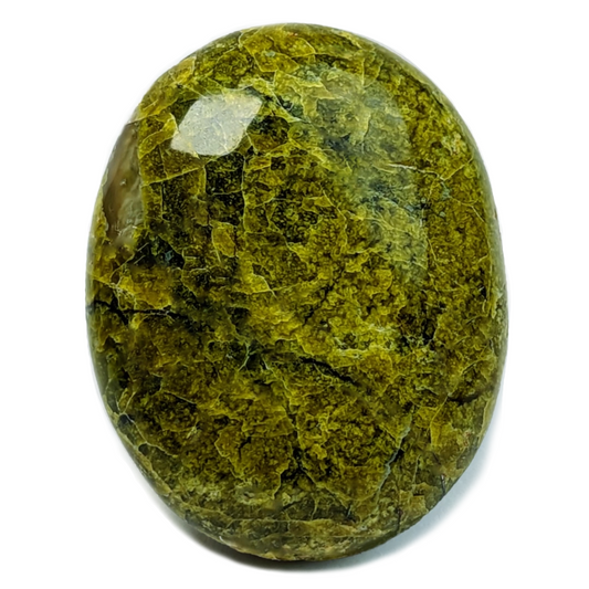 Green Opal, my handmade Litho Pebble