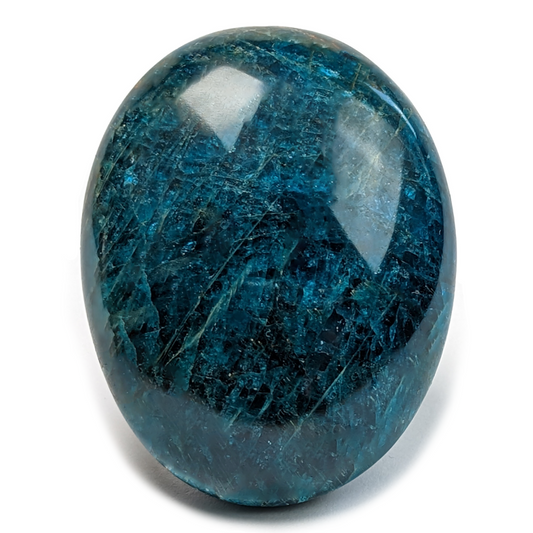 Blue Apatite, my handmade Litho Pebble