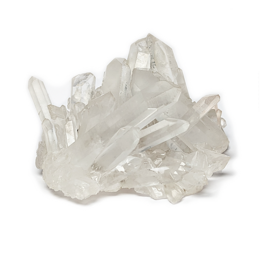 Geode Natural rock crystal, polished edges