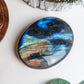 Labradorite Galet 107g Orange-multicolore 100% naturelle fait main, protection et beauté unique