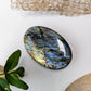 Labradorite Galet multicolore, 100% naturelle fait main, protection et beauté unique