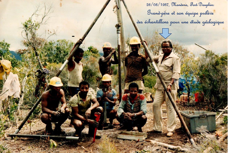 eusice équipe géologue Madagascar