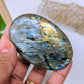 Labradorite Galet multicolore, 100% naturelle fait main, protection et beauté unique