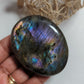 Labradorite Galet Violette, 100% naturelle fait main, protection et beauté unique