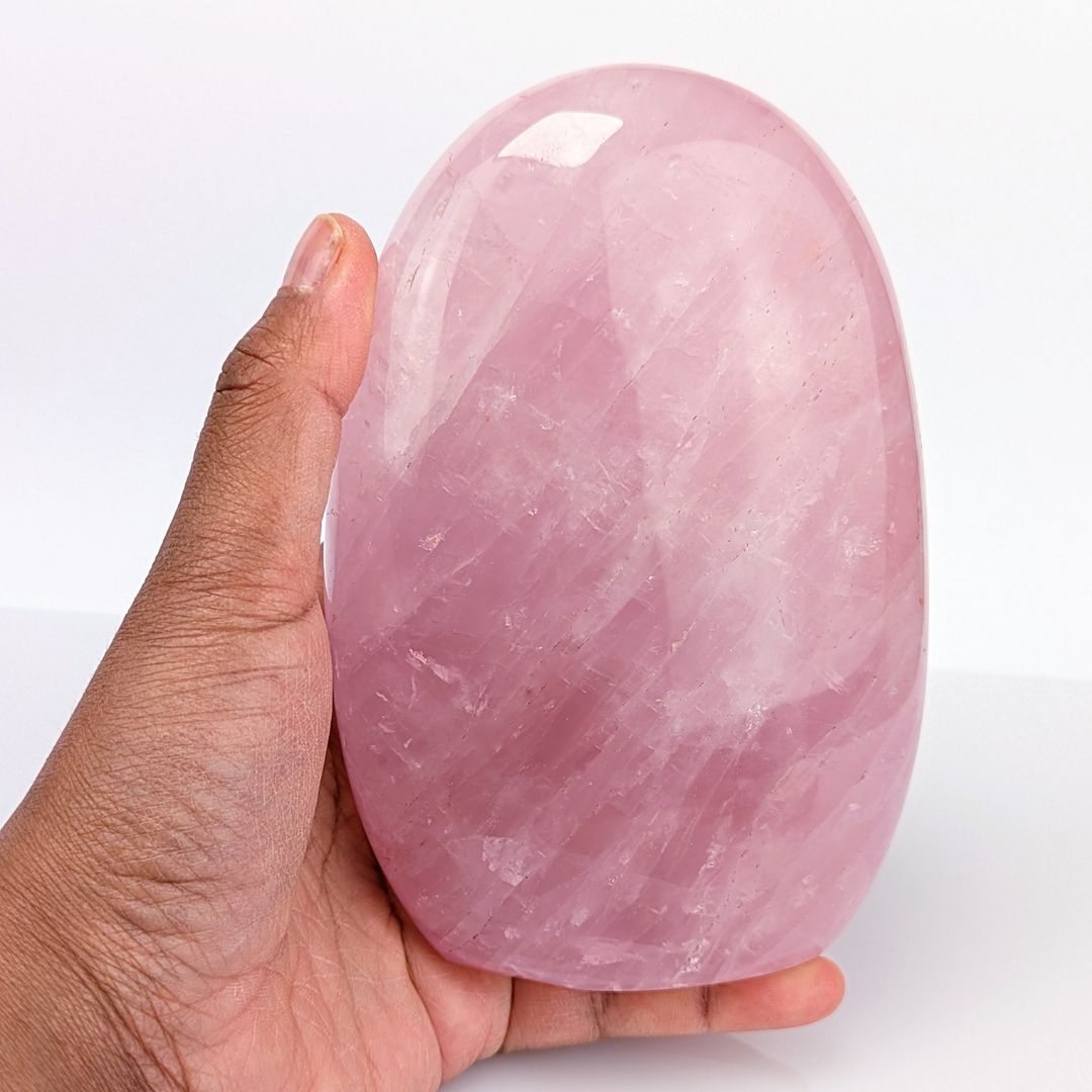 Quartz Rose Forme Libre